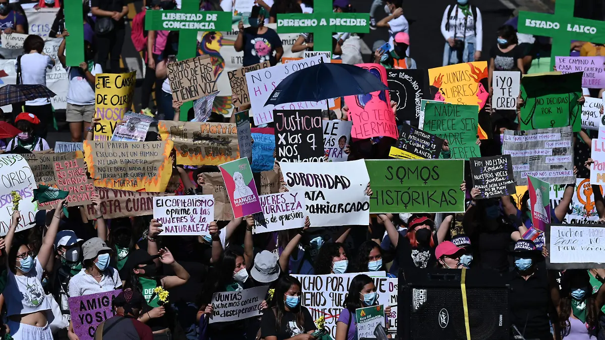 marcha el salvador AFP